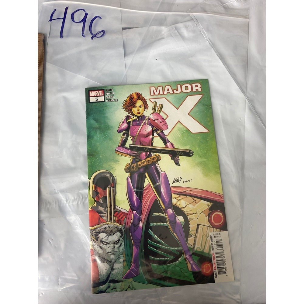 Marvel Major X Comic Book 5 Liefeld Jim Lee Bob McLeod